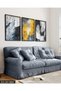 Leaves 3 Piece Wooden Framed Painting Act - 3