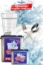 Powder Dishwasher Detergent Triple Effect Special Lid Box 1.6kg 80 Washes Granular Dishwashing Detergent - 6