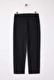 Siyah Straight Fit Boru Paça Gofre Mevsimlik Erkek Dokuma Kumaş Pantolon TMNSS26PL00005 - 7