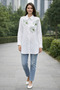 Cotton Tunic with Embroidery Detail
