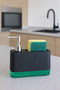550 ml Countertop Liquid Soap Dispenser and Dish Sponge Organizer – Pump Dispenser for Detergent - 5