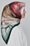 Nostalgia Series Nostalgia Series Sura Silk Scarf 8400Ds Batik Pattern 39-Green-Powder - 3