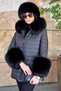 Black Plush Heart Hat |   Faux Fur Winter Women's Cap New Year, New Year's Gift - 4