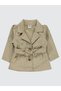 Baby Girl Trench Coat Jacket 6-18 Months - Beige 12-18 Months - 3