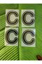 4 Pieces Iron-On Letter C Transfer Printing Embroidery 5X4 cm Blue - 2
