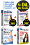 English + German + Russian + Spanish Language Learning Book Sets, Fast and Effective Training in 4 Languages