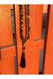 Natural Tiger Eye Prayer Tasbih, 33 Beads, 10mm , Dark Brown Tassel - 5