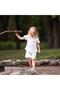 Organic White Little Duck Patterned Elastic Waist T-Shirt Shorts Boys Pajama Set - 5