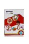 Rattle Soft Colorful Rubber Fitness Baby Ball 35 cm - 2