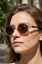 Polarized Honey Color Unisex Sunglasses 1365 C2054 - Tr90 Flexible Durable Frame