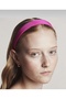 Women's Fuchsia Satin Crown CD93 - 2