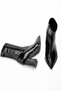 Pointed Toe Stretch Boots - 6