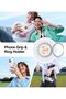 iPhone 15 Pro Max Case SuperSnap 360°Rotatable Silver Ring Magnetic Ring - 2