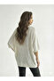 Women's Cream Tasseled Summer Openwork Knitwear Cardigan - 4