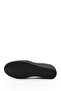 Women's Black Wedge Sole Bow Comfort Shoes - 6