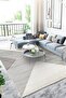 Digital Non-Slip Washable Gray Zebra Living Room Carpet Kitchen Carpet Hallway Carpet Carpet Runner