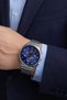 New Season Silver Color Metal Band Men Wristwatch with Wristband Gift Father's Day Gift - 4