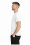 Men's White Short Sleeve T-Shirt-D405 - 2