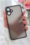 Galaxy A07 Case Matte Fingerprint Resistant Camera Protected Hard Silicone with Colored Keys