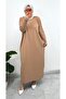 Pique Braided Knitted Dress - 3
