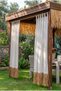 Raffia Tassel Natural Fabric Bohemian Curtain - 2