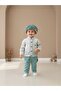 Specially designed boys' set with cap, pants, and shirt for birthdays and special occasions