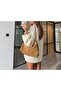 Hair Braid Pattern Sim Detailed Oversized Sweater - 6