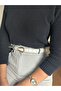 Kindle Patterned Faux Leather Women's Gold Buckle Jacket Belt Dress Pants Belt - 2