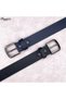 Genuine Leather Belt Men - Semi-Casual Men's Belts - Black & Brown Men’s Leather Belt for Men - 6