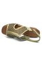 Nimbatik Genuine Leather Comfort Orthopedic Women's Sandals Green - 4