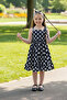 Polka Dot Girls' Dress