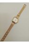New Season Special Design - Gold Color Wicker Cord - Women's Wristwatch - 6