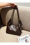 Luméa Model Women's Adjustable Hand, Arm, and Shoulder Bag with Soft Leather Wallet Detail - 2