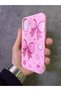 iPhone 17 Compatible Ribbon Patterned Doodle Pink Case - 4