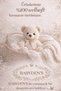 Welsoft Baby Girl Snap Fastener Vest |   Soft Textured, Teddy Bear Embroidered, Plush Baby Vest Cream 6-36 Months - 5