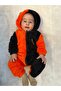 Welsoft Plush Unisex Zippered Winter Pompom Clown Baby Sleeping Bag - 4