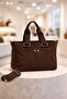 Women's Multi-Pocket Adjustable Strap Shoulder Bag (Length: 21cm Width: 33cm)