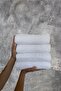 Shal 100% Cotton 50*90cm Jagar Set of 4 Hand & Face Towels - 4