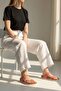 anatomical natural cork sole genuine suede leather flip-flops - 4