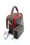 Women's Brown Red Bag Wallet Combination - 2