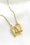 Non-Tarnish Steel Gold Color Chain Model Women's Necklace