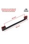Double Hole Black 160-192 mm Metal Bridge Handle, Luxury Country Kitchen Furniture Cabinet Drawer Handle - 2