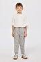 Boy's Elastic Waist Stone Pants