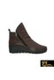 Women's Brown Genuine Leather Boots 505212003-1