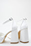 Women's Special Design White Platform Heeled Shoes , Wedding Dress Shoes (the Size Is Half a Size Larger) - 6