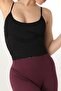 Embossed Pattern Thin Strap Unassisted Bustier - 2
