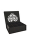 Tea Storage Box - Herbal Tea, Detox Tea, Black - Wooden - 28 X 21 X 8 cm