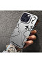 iPhone 12 Compatible Silicone Edge Hard Back Anti Fall Case Airplane Patterns - 6