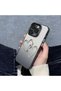 Samsung Galaxy A73 Compatible Interconnected Hearts Silicone Protective Case - 6