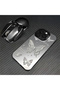 iPhone 16 Compatible Silicone Edge Hard Back Anti Fall Case Beautiful Patterns - 7